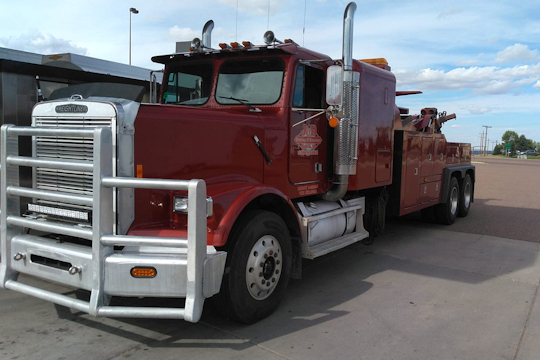 Freightliner recovery unit